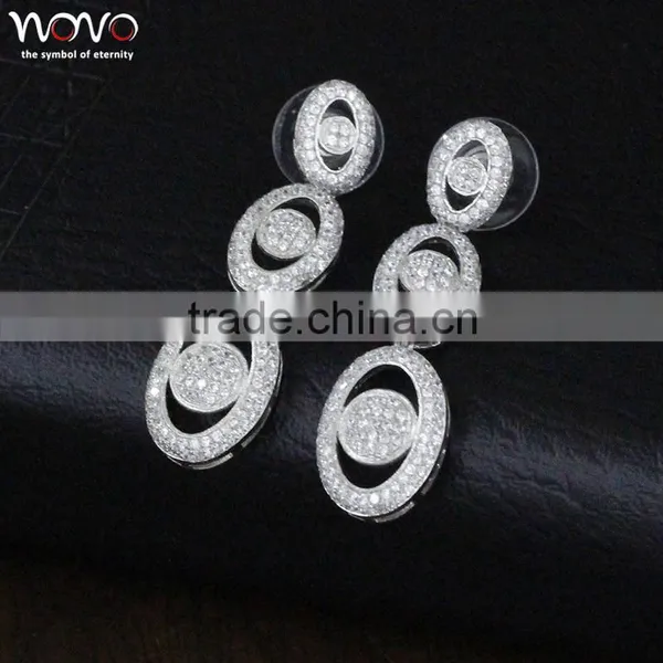 Europe And The United States Scrub Earrings Fashion Hoop Earrings For Woman photo-3