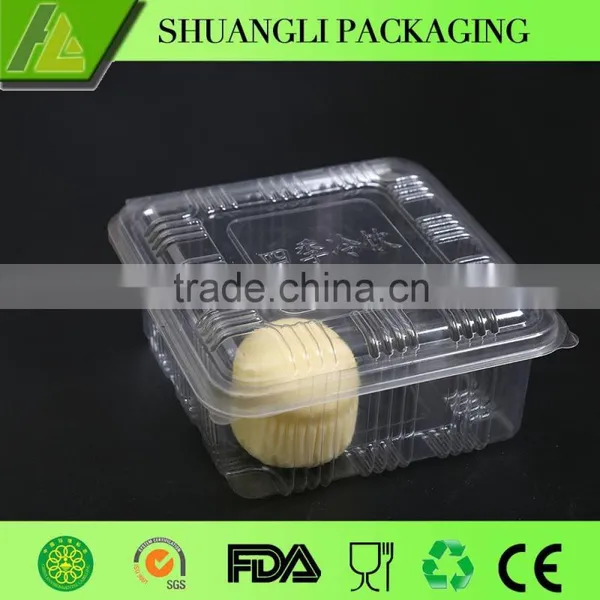Clear Transparent Clamshell Blister Plastic Cake Packaging Box photo-2