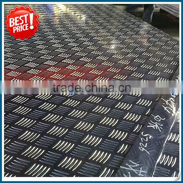 High Quality 5052 5083 5754 Aluminum Tread Plate for Sale photo-3