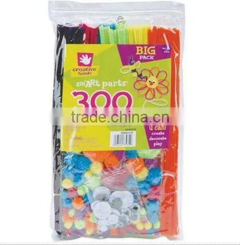 POMPOM & PIPE CLEANER SETS FACTORY PRICE