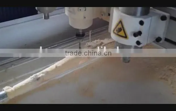 4 Axis 3d Wood Cnc Router Machine for Wood Refile Stocks photo-3