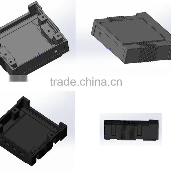 plastic electronic box by tooling