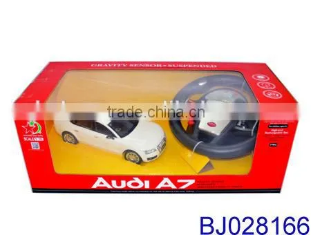 Hot kids rc toy steering wheel control 1/16 scale electric 4ch model rc car A7