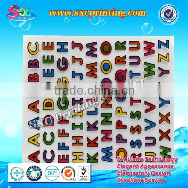 Scrapbook Letter Stickers , Scrapbooking Glitter Letter Sticker , Scrapbooking Peel off Stickers