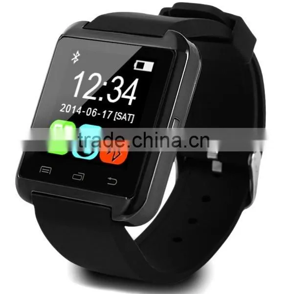 BTW-U8 Smart Watch 1.48-inch Touch Screen Bluetooth Smart Wrist Watch U Watch Phone Mate for IOS Android Smartphones photo-2