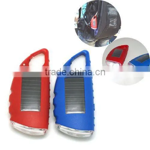 Solar Touchlight (GF-D-3688(Screwgate Carabiner)) (solar Dynamo Torch/solar Flashlight/solar Led Torch)