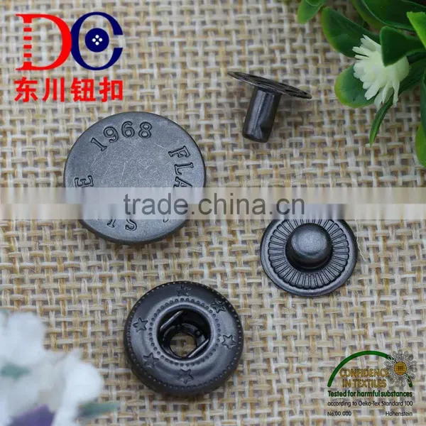 Wholesale Metal Button Customized 4 Parts Snap Fastener,Snap Button Bracelet photo-5