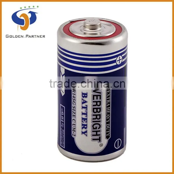 China Manufacture Supply c Size 1.5v R14 Battery photo-2