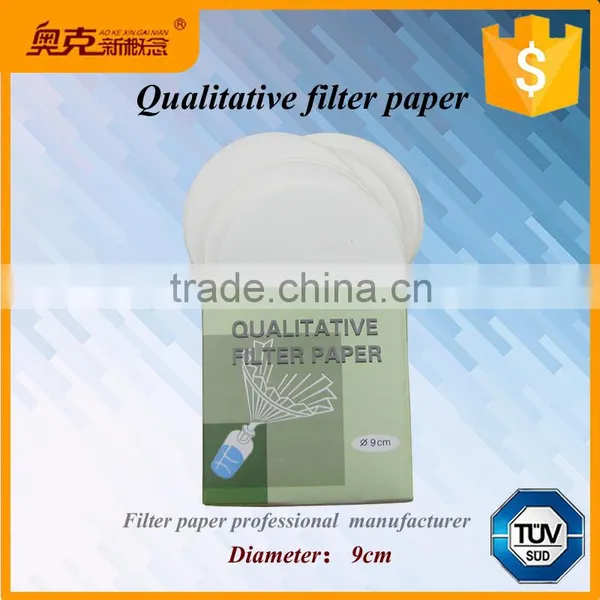 Gold Supplier 9cm Qualitative Filter Paper for Lab photo-6