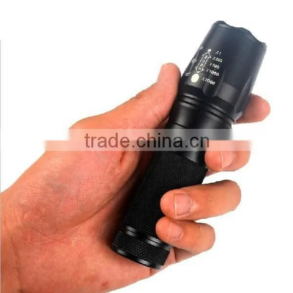 Super Bright Aluminium Rechargeable Long Distance Torch photo-4