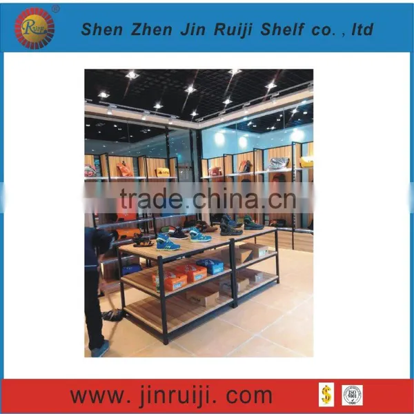 Metal-Wood Material Display Suitable Sport Equipments Supermarkets Shop Fittings for Retail Fashion photo-3