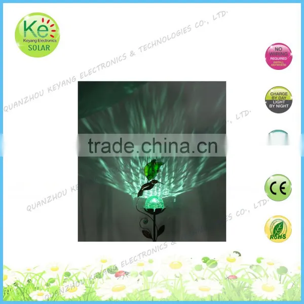 New Unique Lighting Pole Integrated Outdoor Solar Garden Post Light photo-2