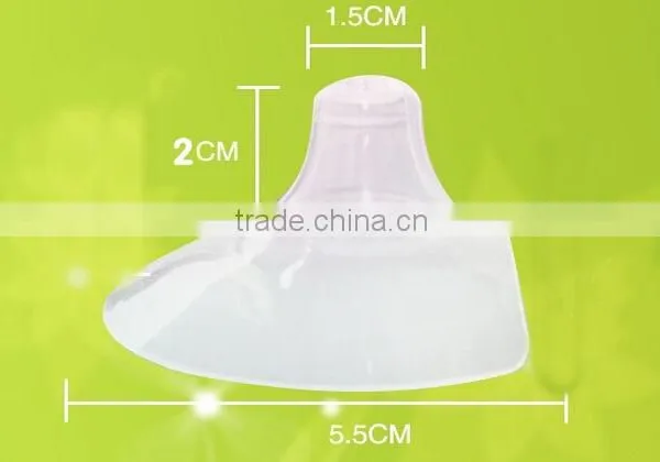 Arc-shaped Breast Shield Cover Breast Silicon Shield Protector Used to Cover the Nipples From Sore During the Breast Feeding photo-3