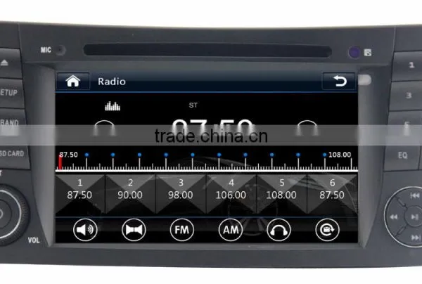 Car Dvd Player With Gps Navigation and Bluetooth for BENZ W211 With Rear View Camera GPS BT IPOD TV Radio RDS photo-5
