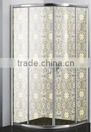 Bent Showerroom Glass , Tempered Glass