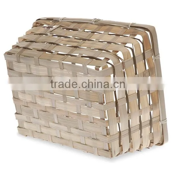 Rectangular Stained Stripes Basket photo-4