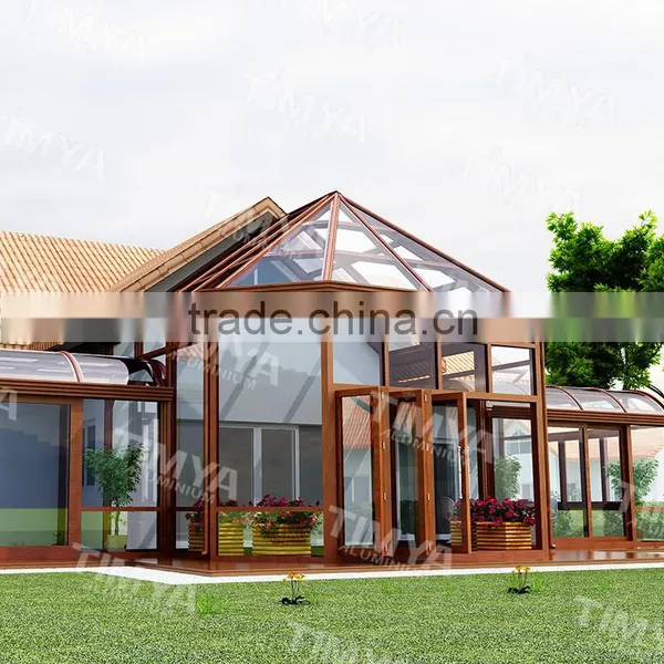 High-end Aluminum Comfortable Polycarbonate Sunrooms photo-4
