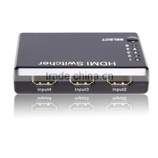 5x1 4kx2k HDMI 1.4a Switch With IR Remote With Power Adapter photo-2