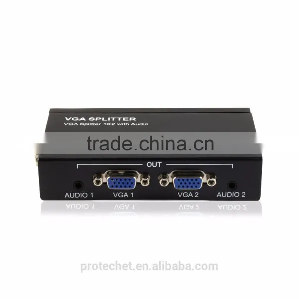 China Hotsale 1 in 2 Out Vga Splitter 1X2 VGA Splitter for Home Theater photo-4