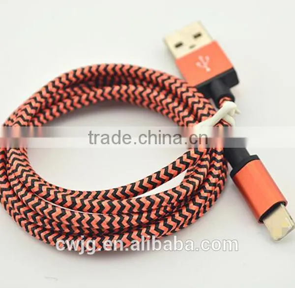High Quality China Factory Usb 2.0 Cable Aluminum Nylon Braided Custom Usb Cable photo-3