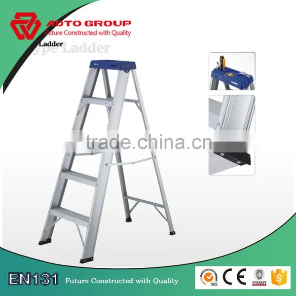 Aluminum Folding Extension Ladder A Type Ladder photo-3