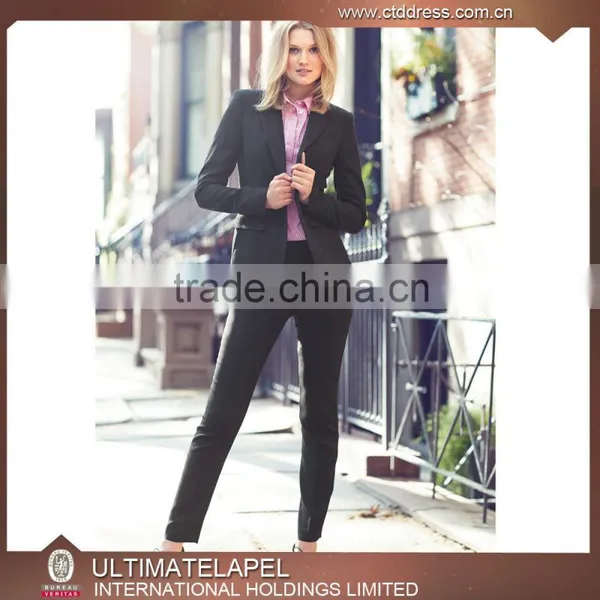 2015 Top Quality Suit Manufactory Hand Made Custom Tailor Made Suit for Women