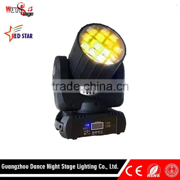 12pcs*10w Quad-color Bee Eye Led Beam Moving Head Light photo-5