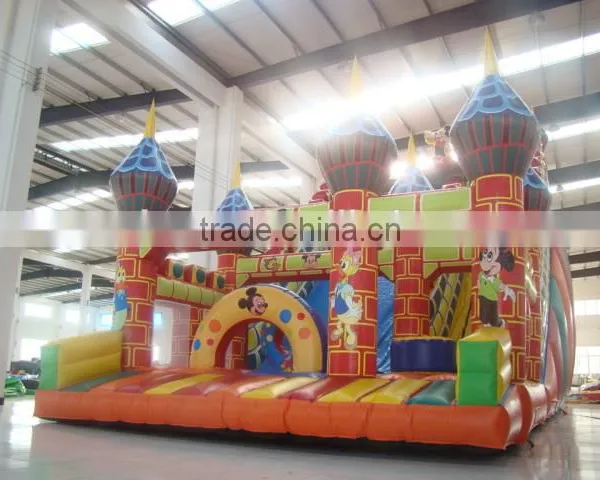 2016 Popular Outdoor Inflatable Slide Bouncer Small Obstacle Slide photo-2