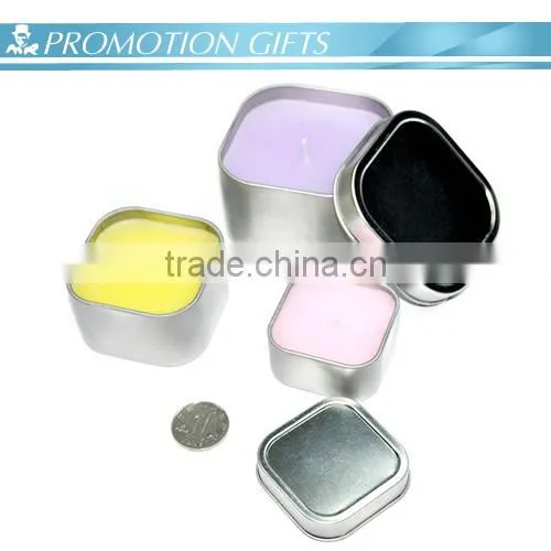 Custom Square Candle Tin With Lid photo-2