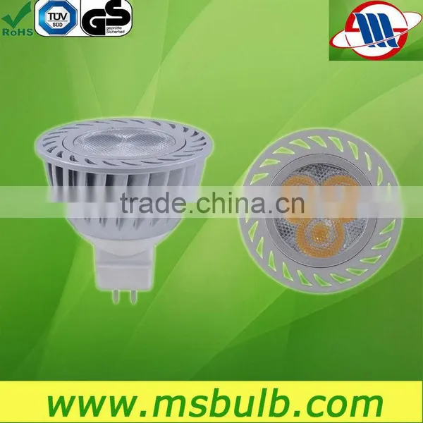 MR16 Led Spotlights GU5.3 12V 3W Led Mr16 Bulbs SMD2835 With PC Cover photo-2