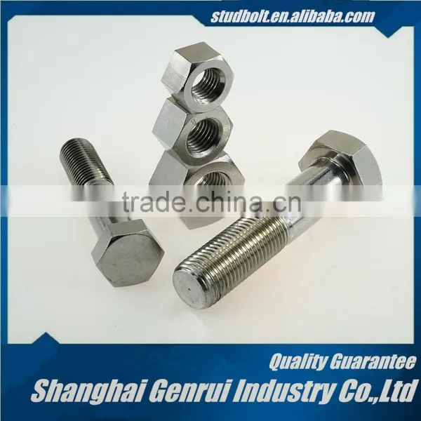 High Strength M100 Standard Size Stainless Steel Clamp Nut and Bolt photo-6