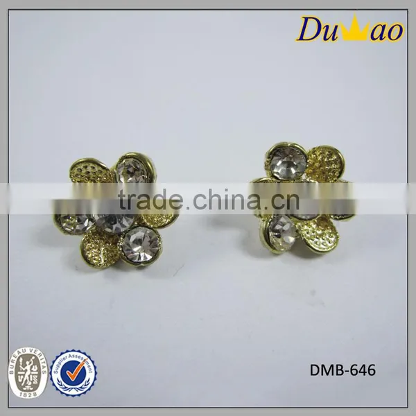 888crystal Metal Button Rhinestone Shank Buttons photo-2
