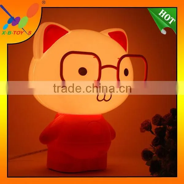 2014 New Style! Factory Directly Sell Table Lamp Promotion Gift, Big Glasses Super Cuddly Bear Night Light / Desk Lamp. photo-5