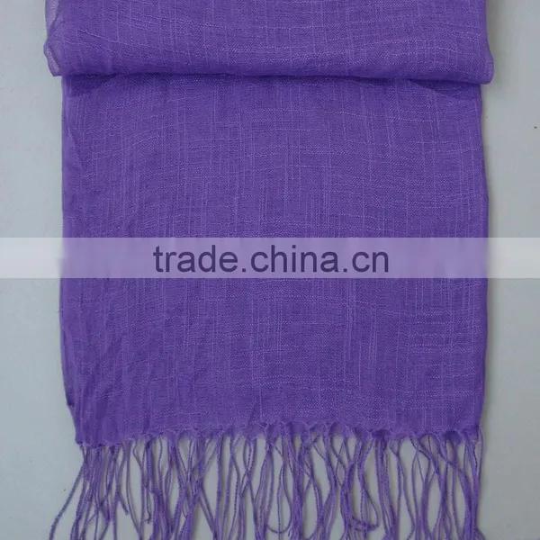 100% Viscose Scarves, Solid Color, Dyeing photo-2