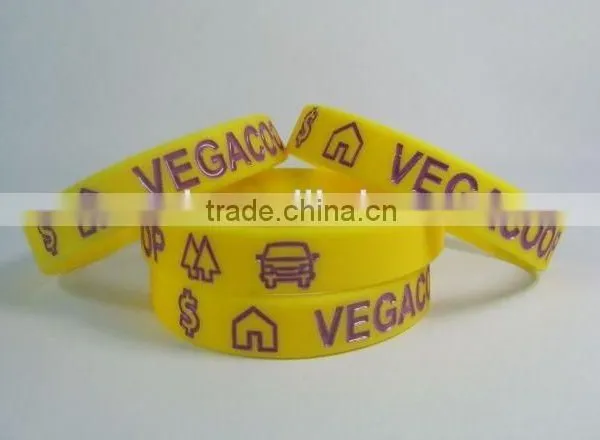 Fashion Silicone Bracelet Cheap Rubber Wristband photo-3