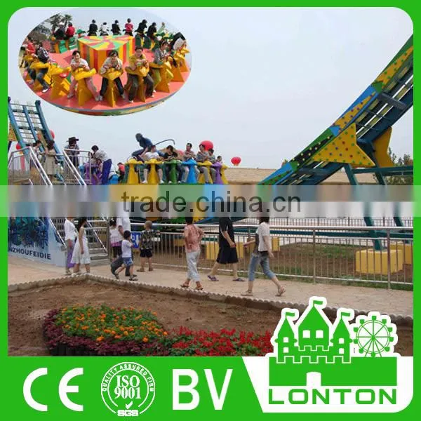 Entertainment UFO Equipment Thrill Track Cars Park Game Rides For Adult photo-2