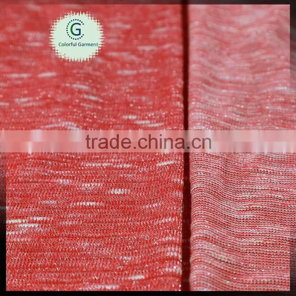 Custom Mix Colorful Rayon Bamboo Silver Cationic Yarn Knitted Single Jersey for Women Suit and Coat photo-3