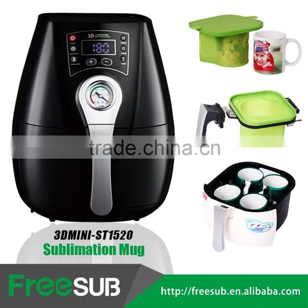 Sunmeta Mini 3D Vacuum Phone Case Mug Mini 3d Sublimation Vacuum Machine (St-1520) photo-3
