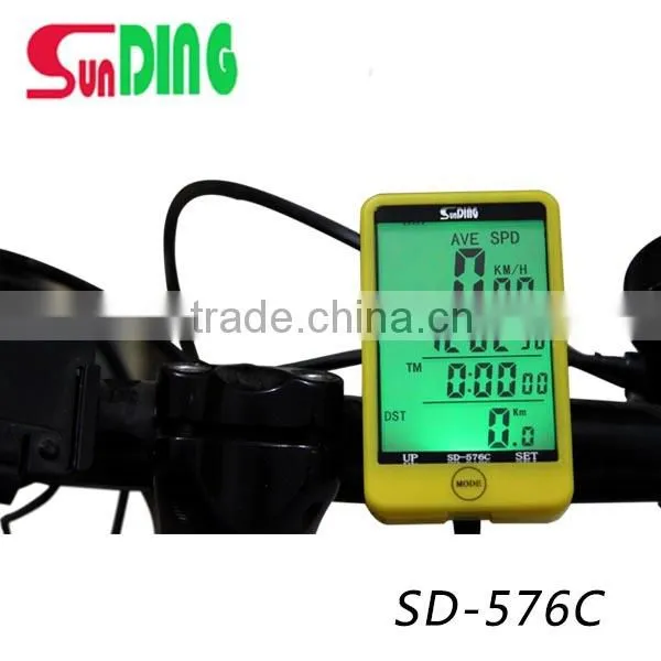 Auto Backlight Bicycle Computer Touch Screen Bike Speedometer photo-4