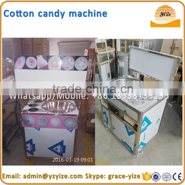 Electric Sugar Commercial Cotton Candy Machine Price, Cotton Candy Machine Maker photo-2