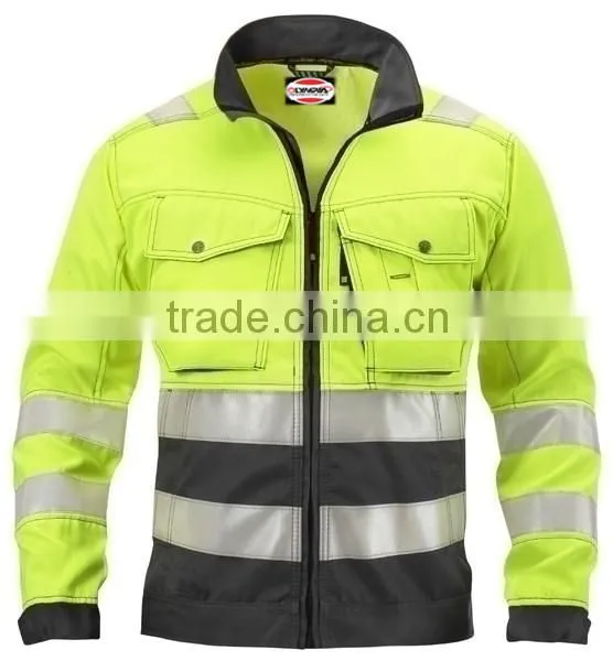 Oli & Gas High-Vis Reflective Safety Jacket