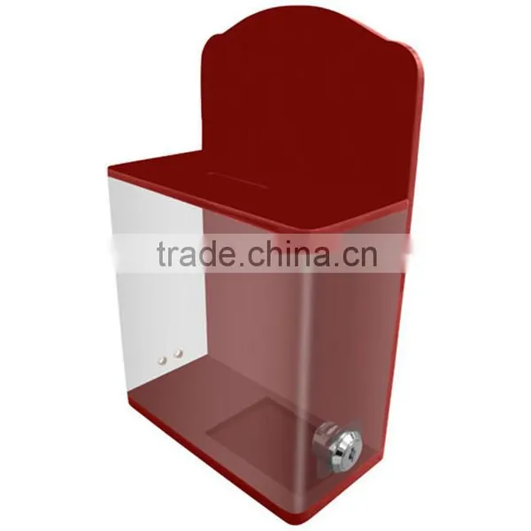 Wholesale Acrylic Secure Donation Box photo-2
