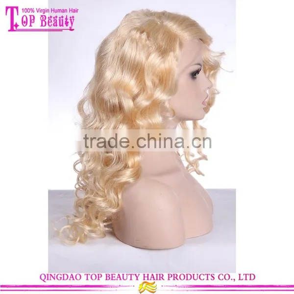 Best Selling 613 Blonde Human Hair Wig Loose Wave Style 26 Inches Side Part Human Hair Lace Front Wigs photo-3