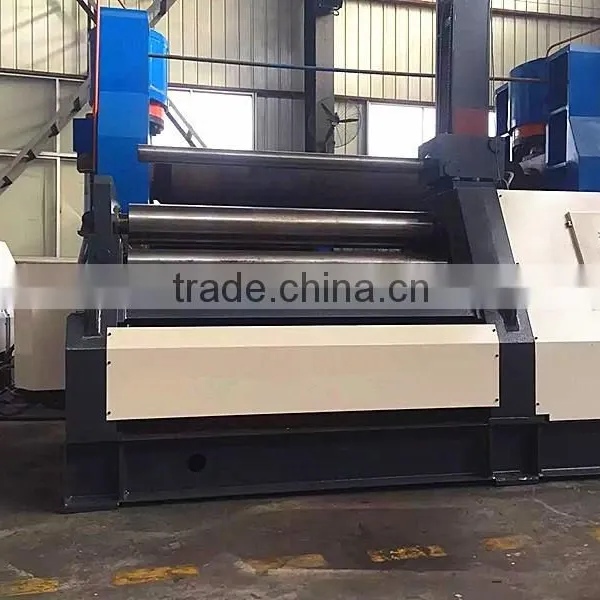 3 and 4 Roller Four Roller Plate Rolling Machine, Heavy Steel Plate Roller, Metal Sheet Manufacturer photo-2