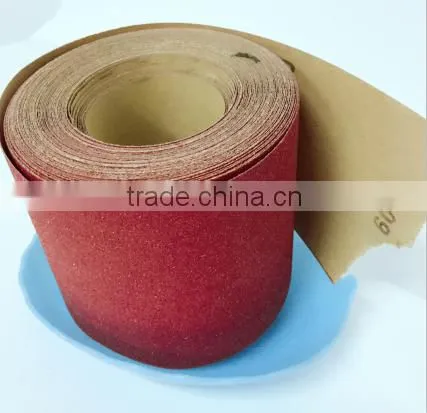 Top Quality Aluminium Oxide Abrasive Sandpaper Sanding Rolls photo-2