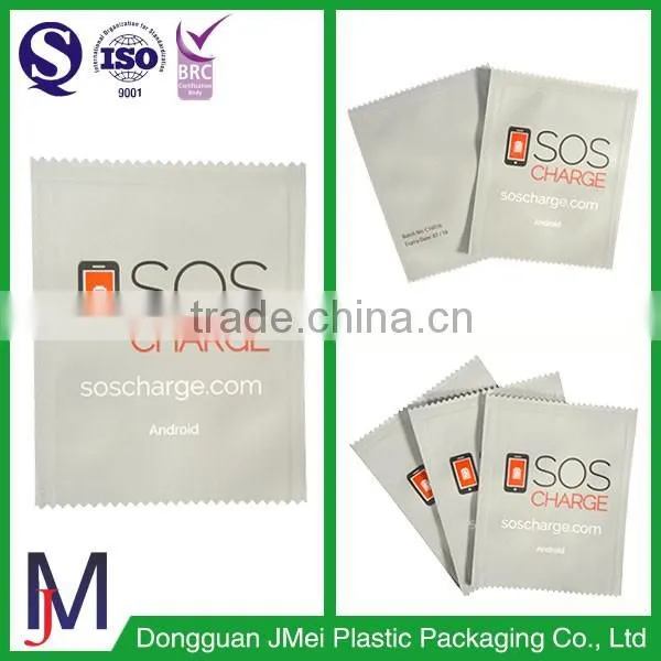 Zipper Bag Zipper Bag Stand up Pouch 3 Edge Aluminum Back Sealed Clear Front Bags photo-3