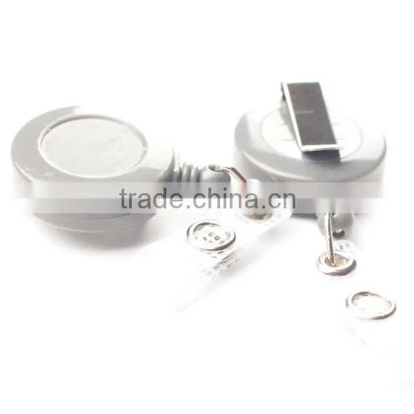 32mm Reinforced Strap Grey Color Retractable Cable Reel