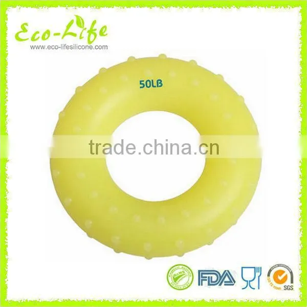 High Quality 8.8cm 30/40/50LB Silicone Hand Grip, Strength Exercises Ring photo-2