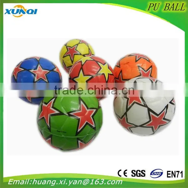 High Quality Children Toy Soft Anti Stress Ball,Star Football PU Foam Ball photo-3