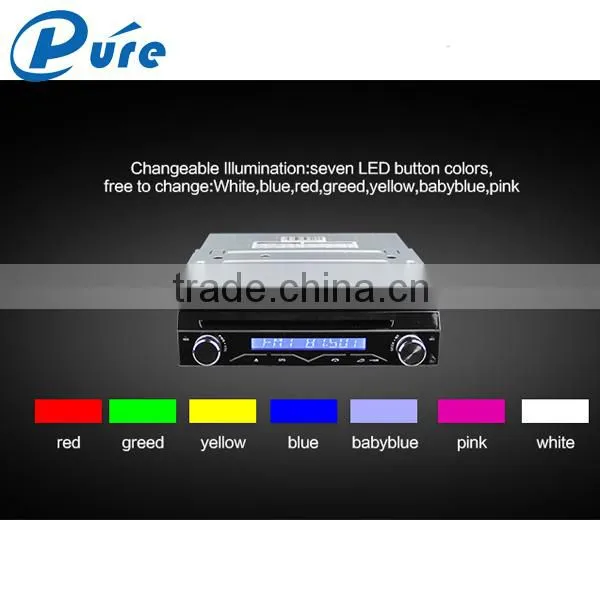 Car DVD Player Radio System GPS System DVD 7 Inch 1 Din Bluetooth Radio System photo-2